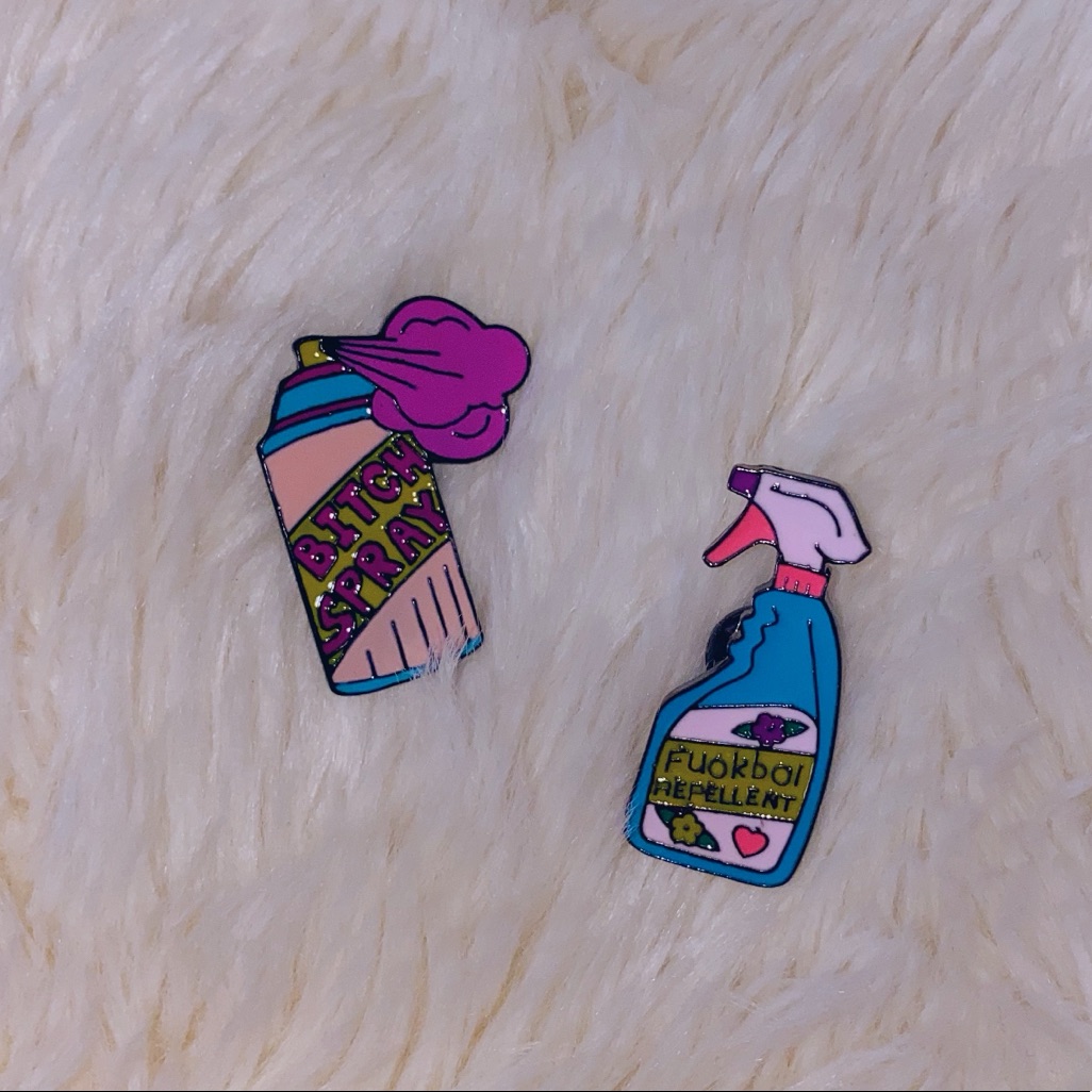 Girly Enamel Pin Set 10$